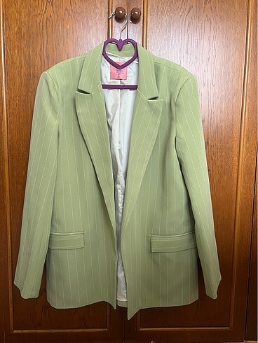 Yeşil blazer