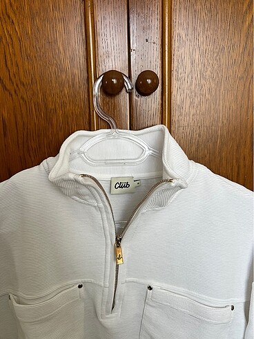 Beymen Club Krem sweat jakarlı