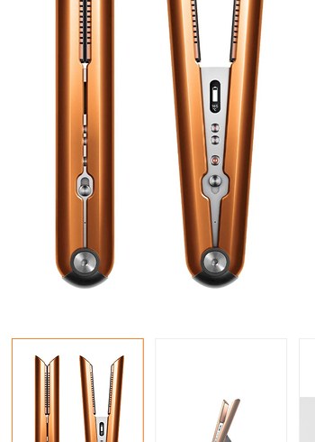 Dyson saç düzleştirici bakır nikel