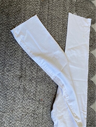 Zara Beyaz zara model pantolon