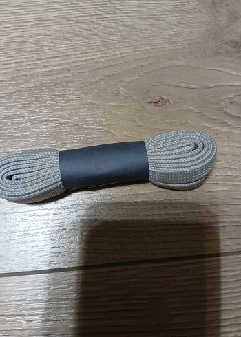 Gri Erkek Ayakkabı Bağcığı - Görsel 2