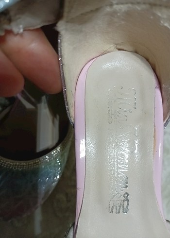 Parlak Bağcıklı Kız Babet Ayakkabı - Görsel 3