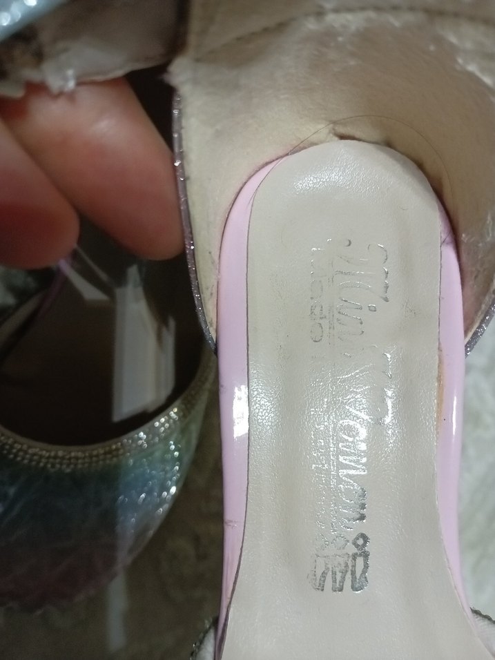 Parlak Bağcıklı Kız Babet Ayakkabı - Görsel 3