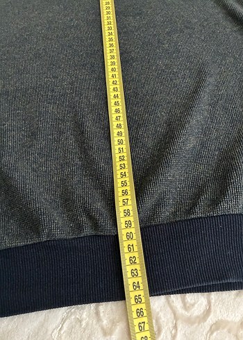 Gri Erkek Salaş Sweatshirt - Görsel 4