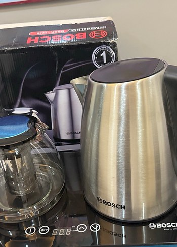 Bosch SGK-2286 Çay Makinesi Gri ve Camel - Görsel 5