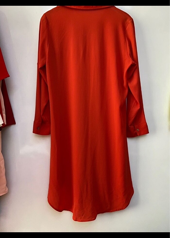 Narçiçeği şifon tunik - Görsel 2