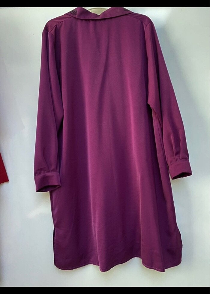 Mürdüm tunik - Görsel 2