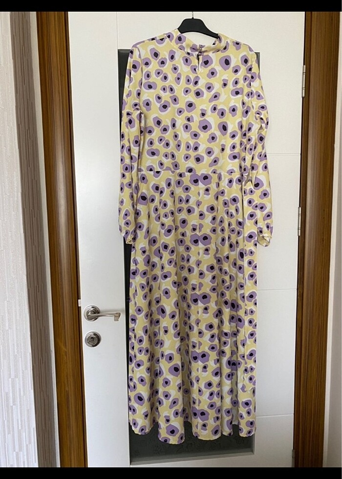 Uzun tesettür abiye - Görsel 3