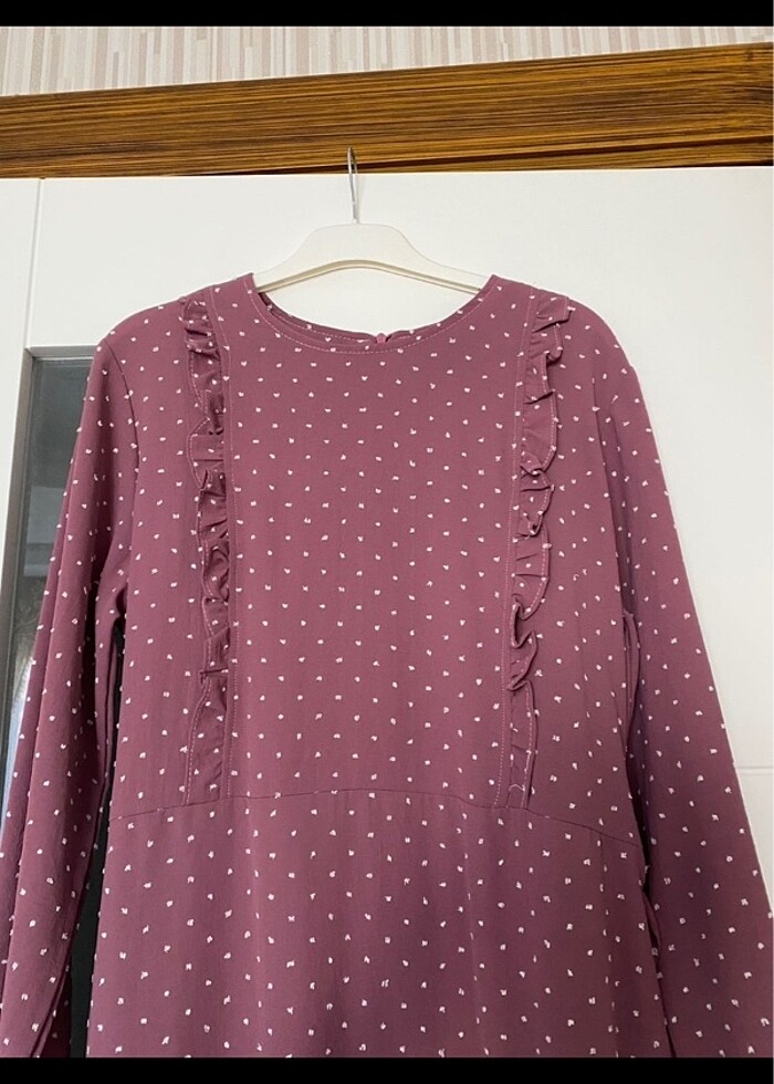 Tesettür uzun elbise - Görsel 2