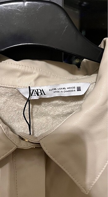 l Beden Zara deri gömlek