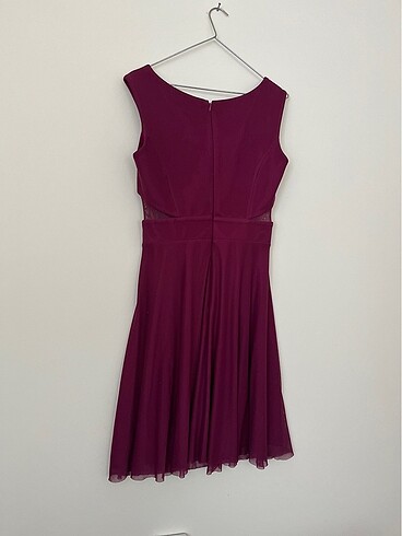 xl Beden bordo Renk Elbise