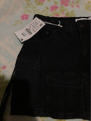 s Beden siyah Renk Pull and bear mini etek