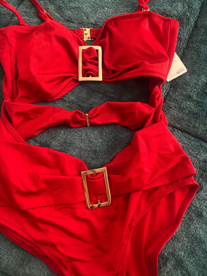 Kırmızı Suwen Marka Mayokini - Görsel 4