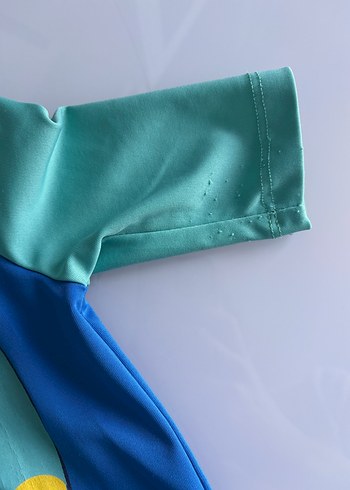 Erkek Çocuk Dinozor Baskılı Mavi Mayo - Görsel 2