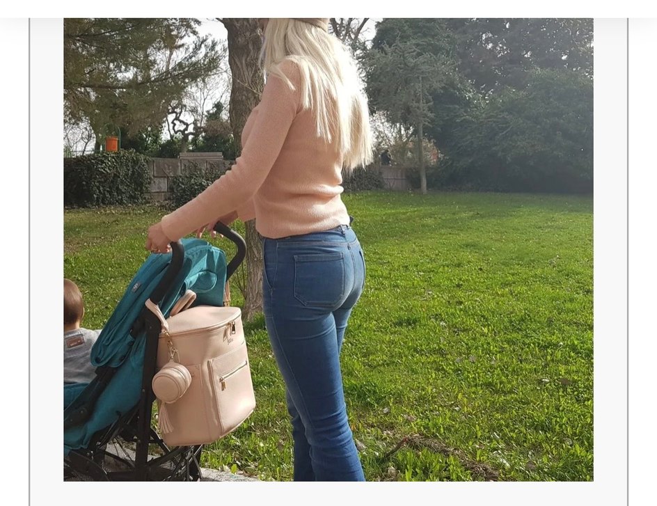 Motheric Vegan deri soho  anne bebek bakım çantası-pudra rengi - Görsel 2