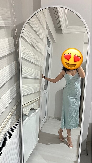 m Beden Cıder etiketli sıfır midi abiye