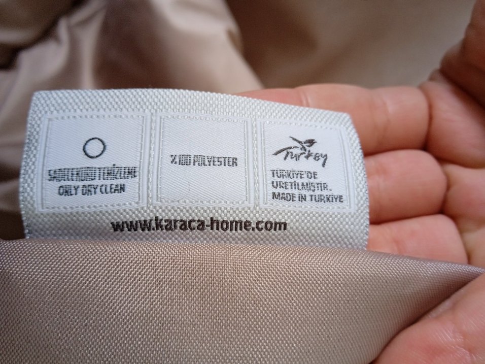 Karaca Bej Renkli Düz Yatak Örtüsü - Görsel 5