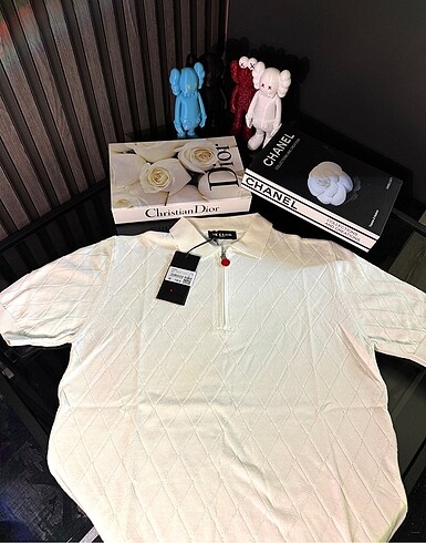 Kiton Triko Polo Yaka - Beyaz - S Beden