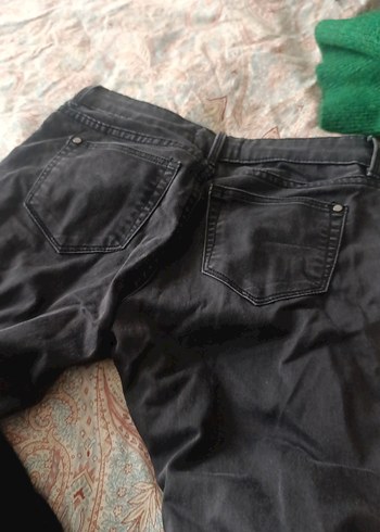 füme i Kadın Dar Paça  Denim Pantolon - Görsel 6