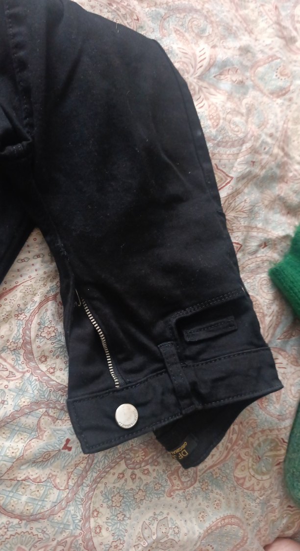 Siyah Kemerli Kadın Keten Pantolon likralı tam kalıp - Görsel 2