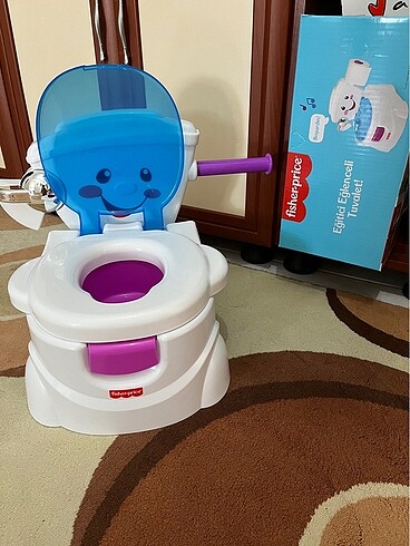 Fisher price eğitici eğlenceli Tuvalet