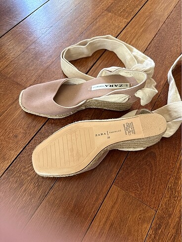38 Beden camel Renk Ayakkabı espadril