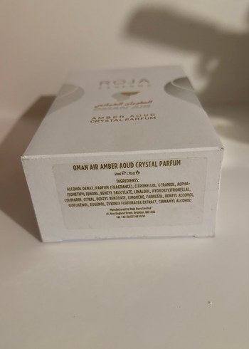 Roja Amber Aoud Crystal Erkek Parfüm - Görsel 5