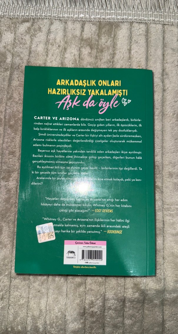 Sonsuza Dek Sevgiler, Carter - Whitney G. - Görsel 2
