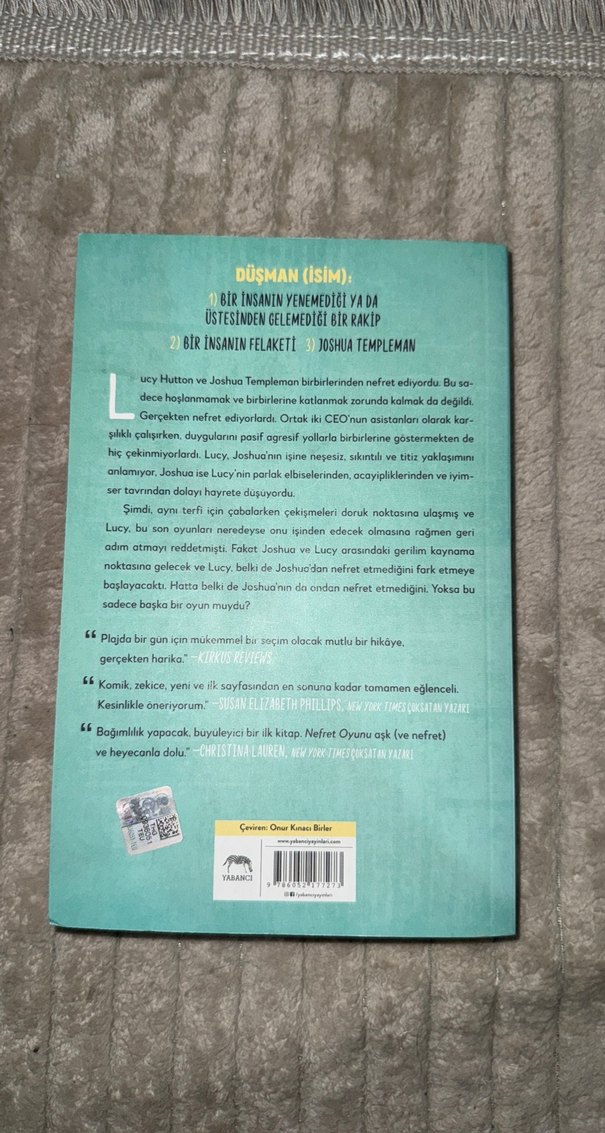 Nefret Oyunu - Sally Thorne - Görsel 2