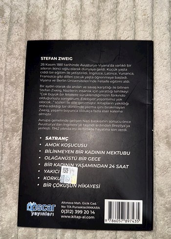 Satranç - Stefan Zweig - Görsel 2