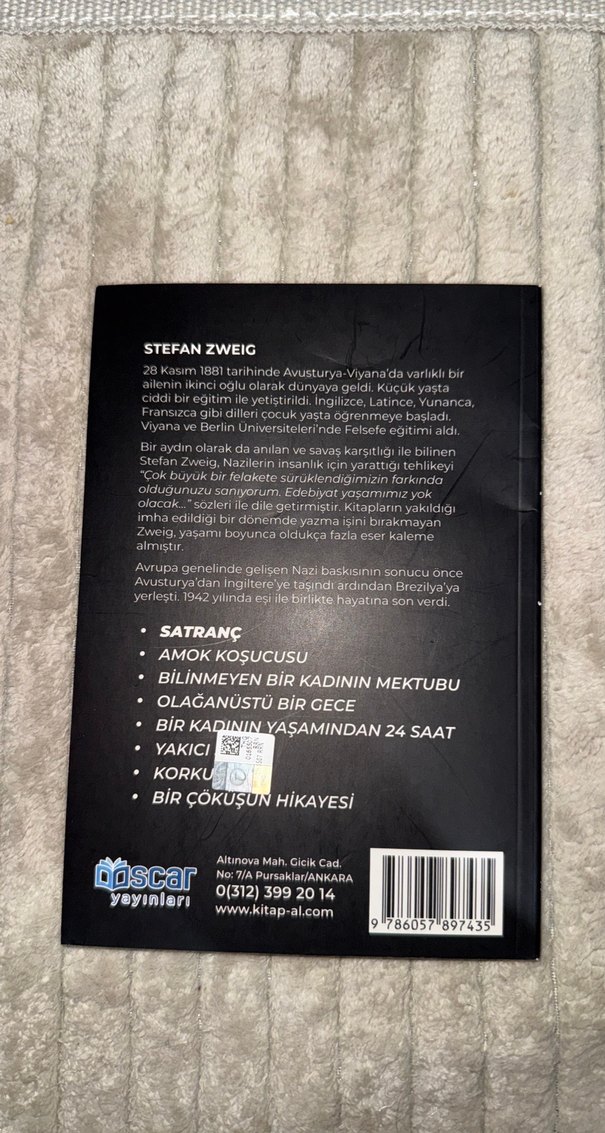 Satranç - Stefan Zweig - Görsel 2