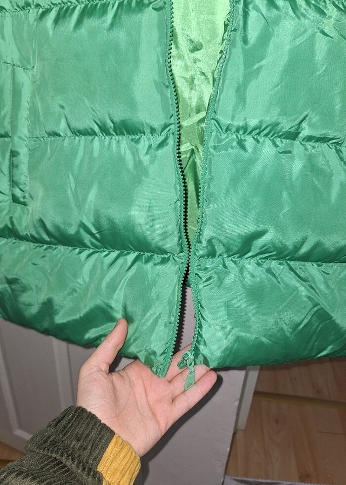 Yeşil  şişme  yelek - Görsel 4