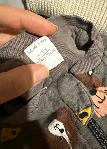 LCW Baby Erkek Bebek Fermuarlı Gri Uyku Tulum - Görsel 2