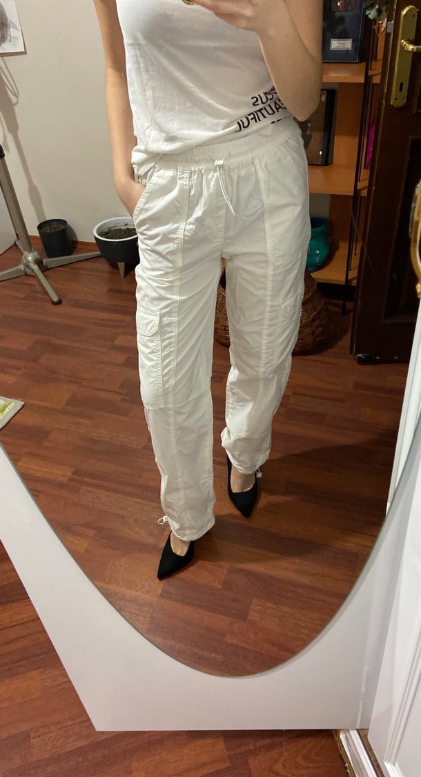 mudo beyaz pantolon - Görsel 3