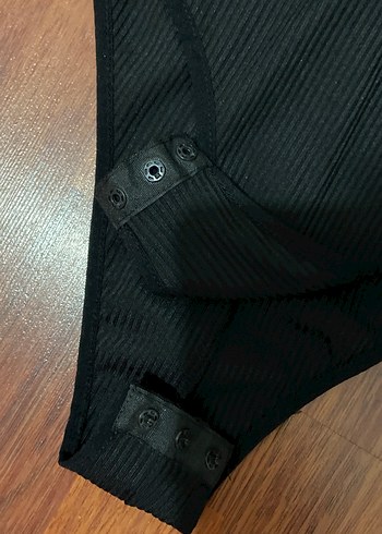 Penti Siyah İnce Askılı Kadın Bodysuit - Görsel 3