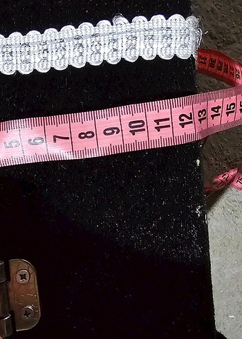 Kemer Tokalı Siyah sandık - Görsel 4