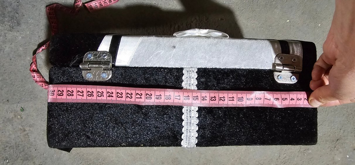 Kemer Tokalı Siyah sandık - Görsel 2