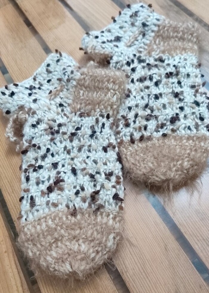 Çeyizlik Ev botu el örgüsü  - Görsel 5