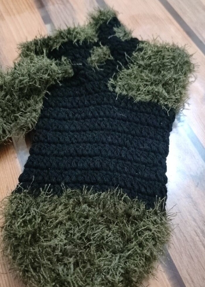 Çeyizlik Ev botu el örgüsü  - Görsel 5