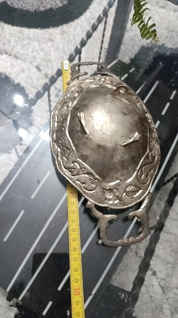 Gümüş işlemeli şekerlik gümüş antika - Görsel 6