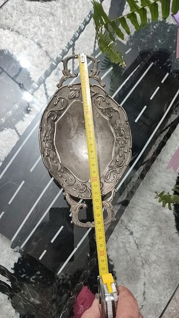 Gümüş işlemeli şekerlik gümüş antika - Görsel 7