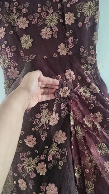 Füyat düştüüüü !!!! Balo veda partisi özel gün nişan abiye si  - Görsel 5