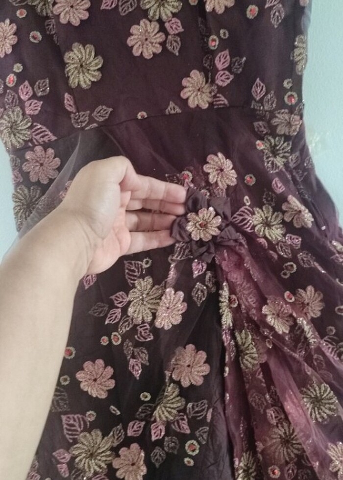 Füyat düştüüüü !!!! Balo veda partisi özel gün nişan abiye si  - Görsel 5