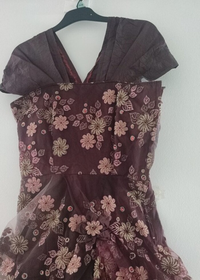 Füyat düştüüüü !!!! Balo veda partisi özel gün nişan abiye si  - Görsel 2