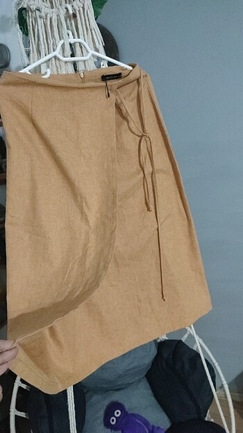 Kravuze saman sarısı çan etek 36 beden - Görsel 2