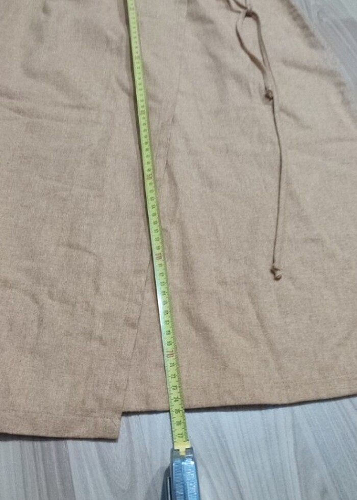 Kravuze saman sarısı çan etek 36 beden - Görsel 4