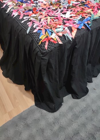 Renkli Baskılı Çok Renkli Yatak Örtüsü - Görsel 9