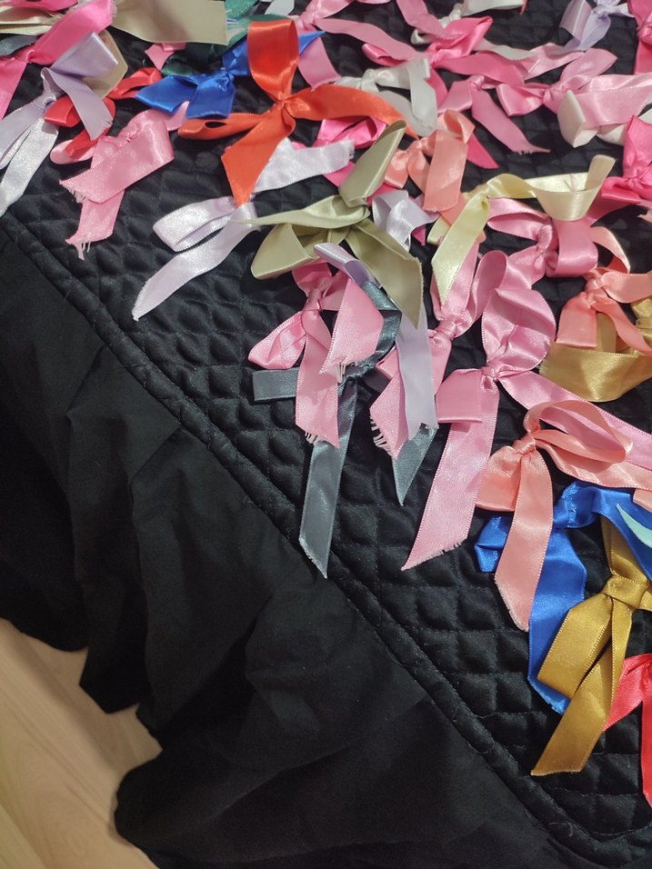 Renkli Baskılı Çok Renkli Yatak Örtüsü - Görsel 2