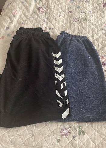 Kadın Siyah Salaş Eşofman Altı lacivert ikili - Görsel 5