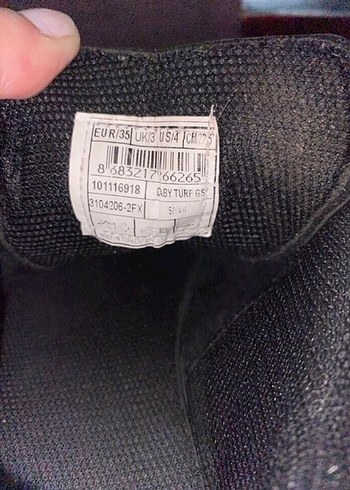 Galatasaray  SK lisanslı Kinetix halı saha  Ayak  çok iyi - Görsel 4